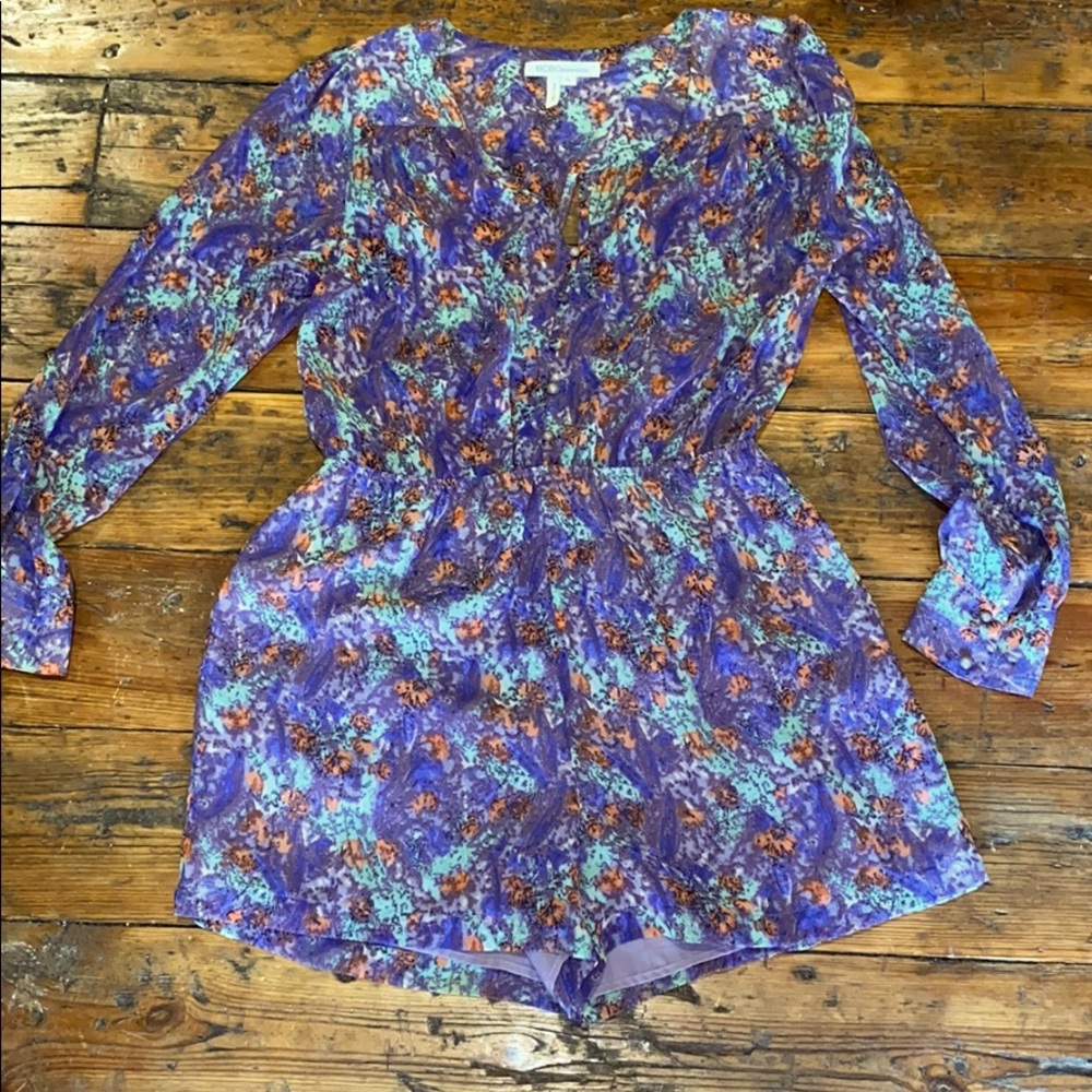 BCBG Generation long sleeve romper